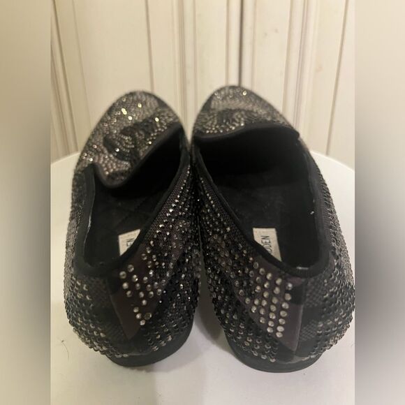 Steve Madden Caviarr Black Loafers Men’s Size 9 Studded Slip On Shoes main image 6